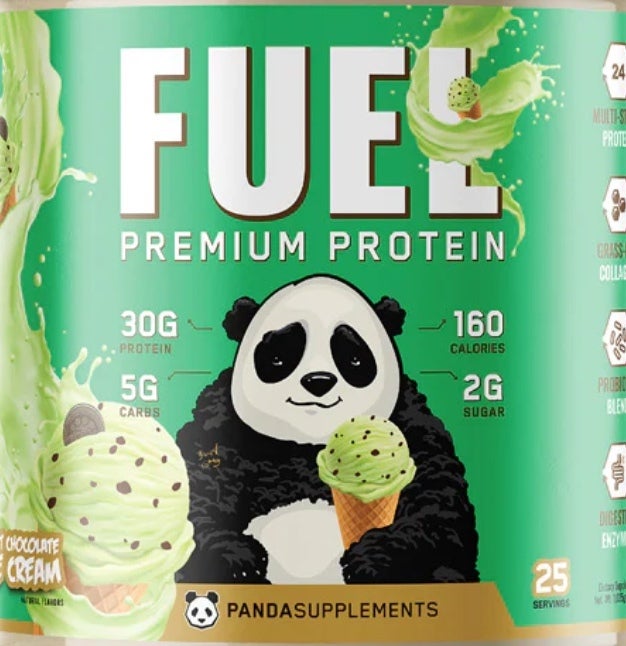 Panda Supplements FUEL Premium Protein Mint Chocolate Chip Max
